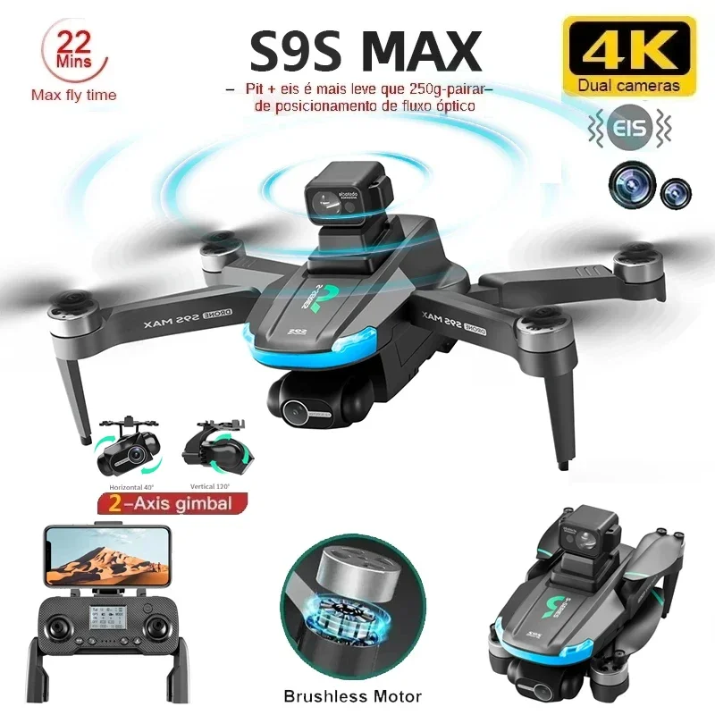 Drone Lidar - NUOVO S9S MAX MINI Drone 4K