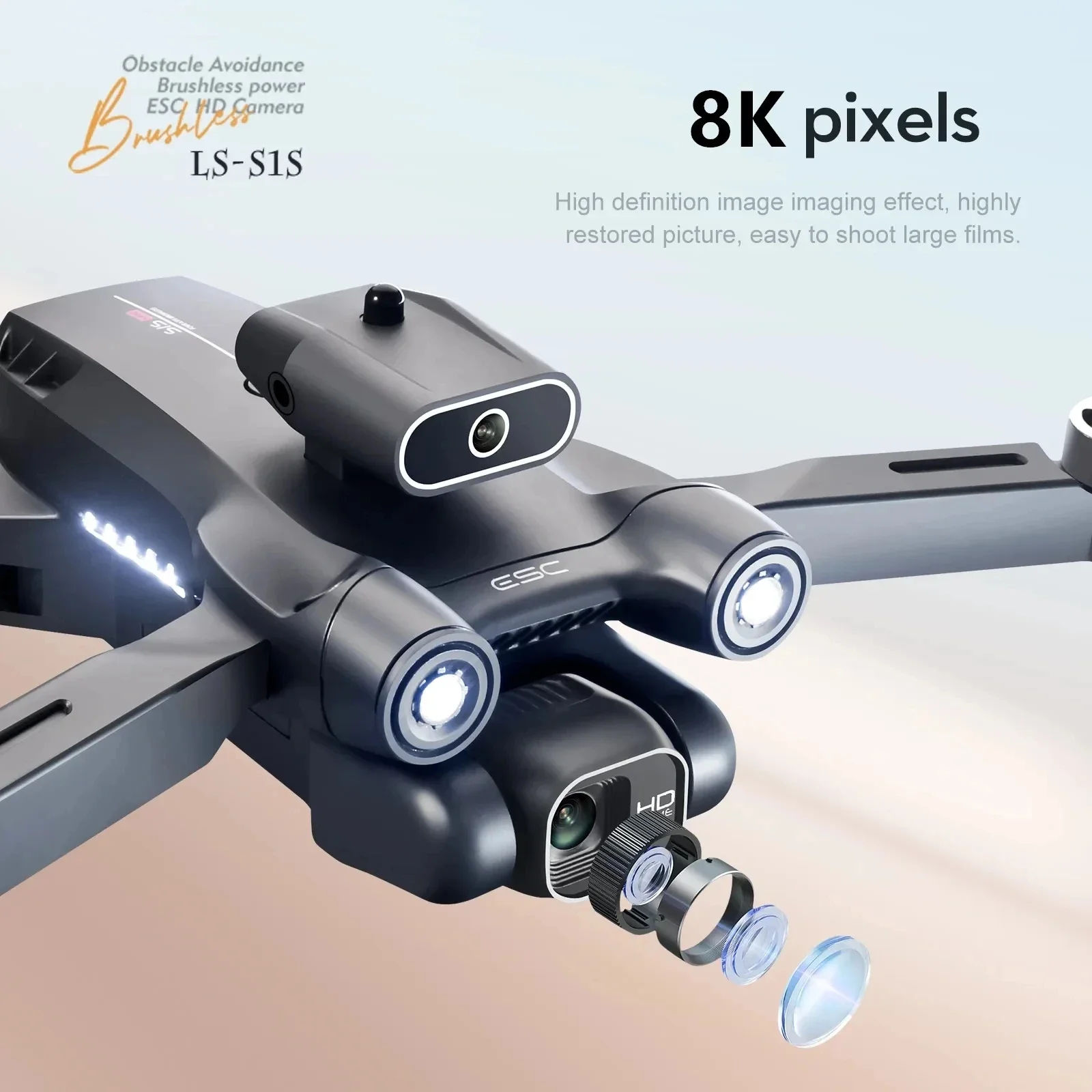 Nuovo S1S 5G GPS Drone Camera  - Drone Lidar recensione e prezzo