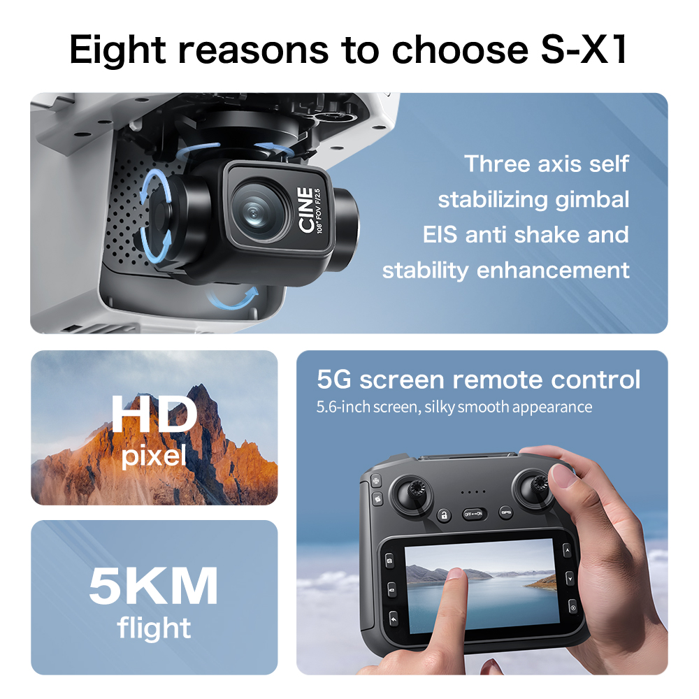 Drone GPS Lenovo S-X1 MAX con  - Drone Multispectral recensione e prezzo
